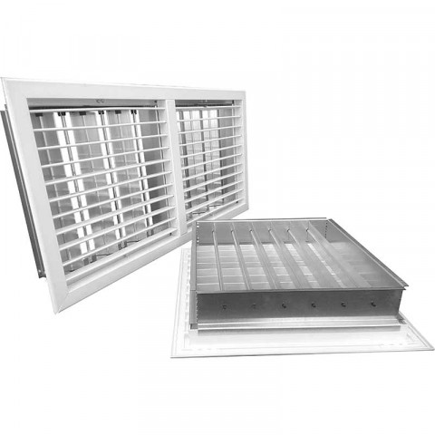 Решетка вентиляционная регулируемая с клапаном РАГ-Р